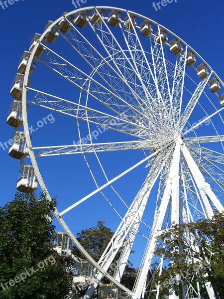 Wheel Entertainment Ferris Wheel Turn Geneva