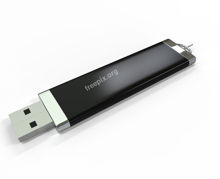 Usb Flash Drive Black Computer Removable