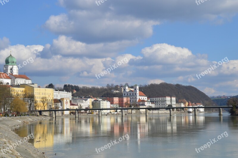 Passau City Of Passau Danube Historic Center Bavaria