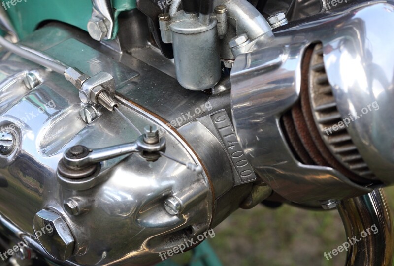 Moped Engine Puch 50cc Vs 50 D