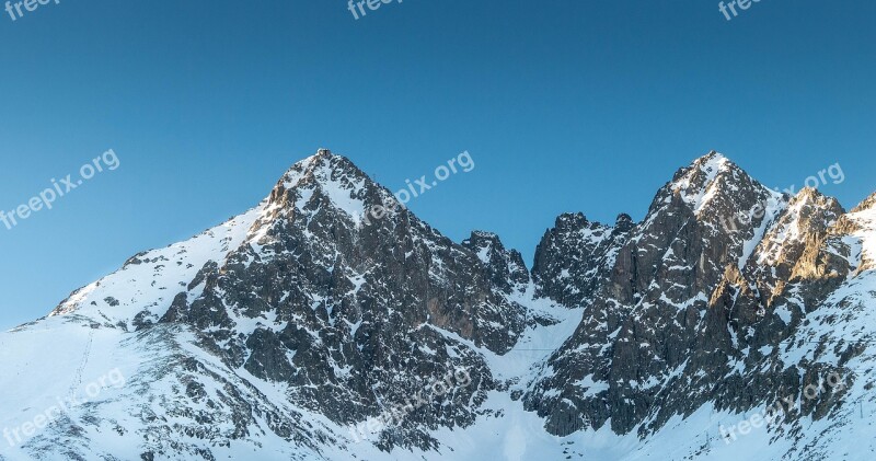 Mountains Crest The Crest Of The Mountains Rocks Nature