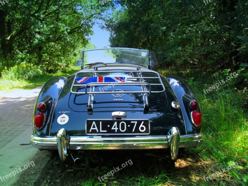 Mg Mga Cabriolet Vintage Luggage Rack