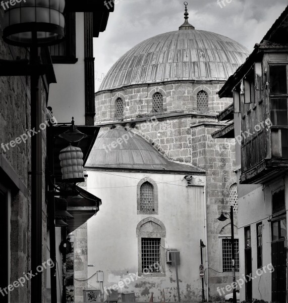 Turkey Antalya Mediterranean Cami Free Photos