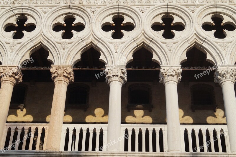 Venice Palazzo Ducale Italy Architecture Free Photos