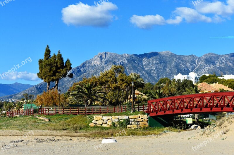 Marbella Spain Andalusia Beach Sea