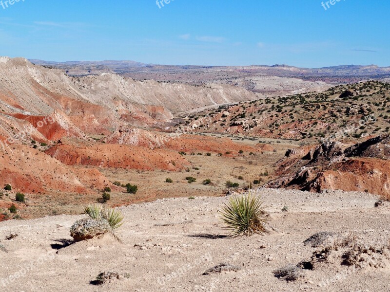 Desert New Mexico Southwest Nature Outdoors