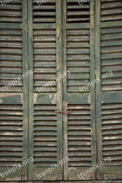 Wood-fibre Boards Wood Old Door Window