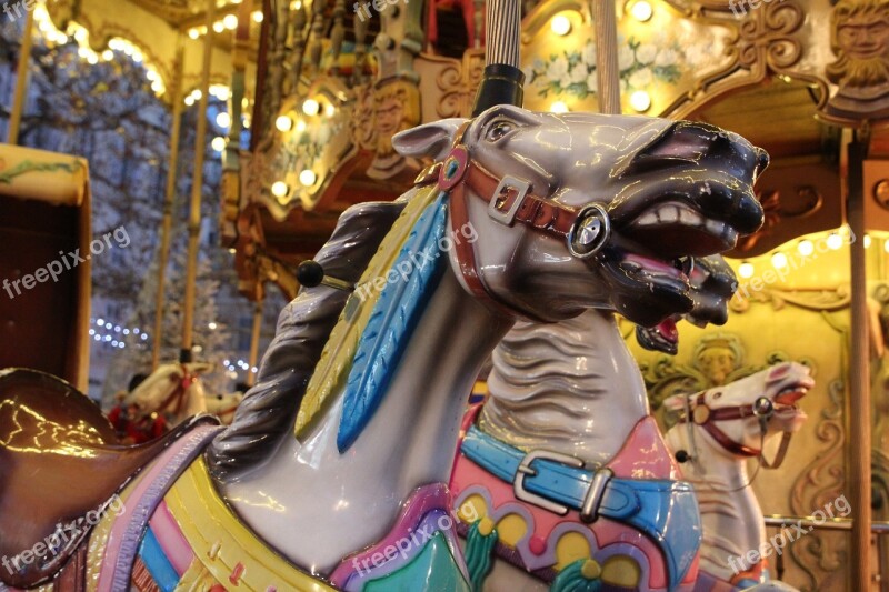 Joust Carousel Classic Horses Horse