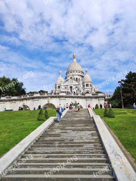 Paris Heritage Monument Basilica France