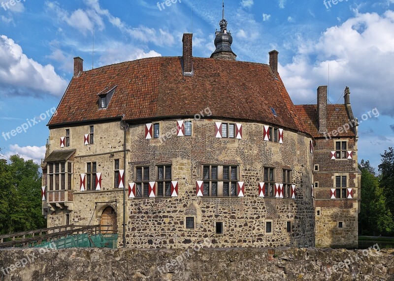 Castle Moated Castle Moat Wasserburg Well