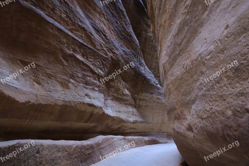 Petra Nature Rock Outdoors Geology