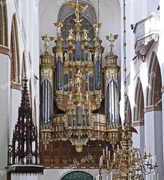 Organ Gallery Stralsund St Mary's Church Restored