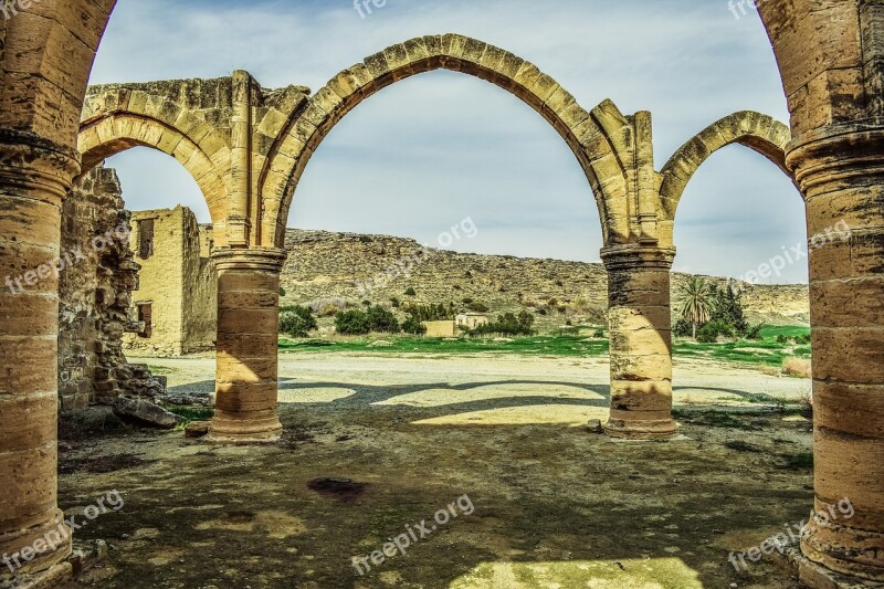 Architecture Travel Arch Stone Old