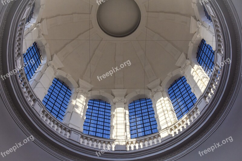 Dome Light Architecture Glass Symmetry