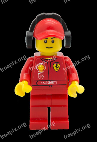 Lego Figurine Racer Shell Character