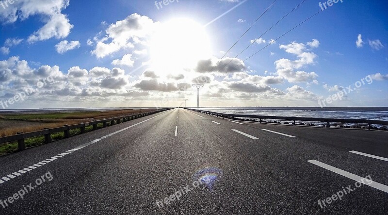 Denmark Wadden Sea Sea Water Sky