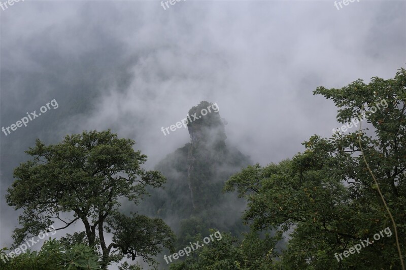 Zhangjiajie Tianmen Mountain Tourism Free Photos