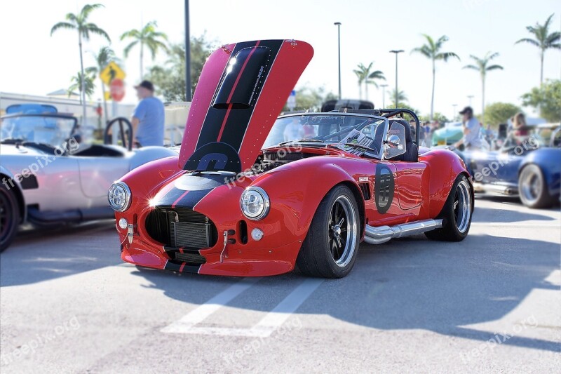 Cobra Car Red Free Photos