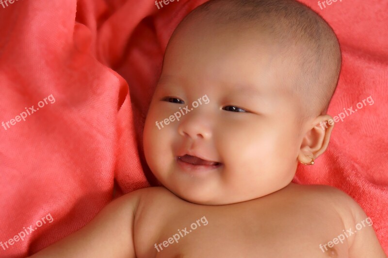 Smile Baby New Spawn Newborn Baby Free Photos