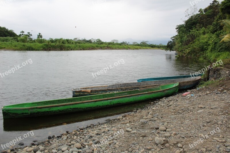 Boat Regional Indigenous Costa Rica Talamanca