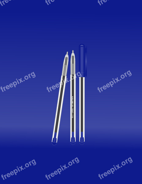 Pens Blue Kalam Free Photos