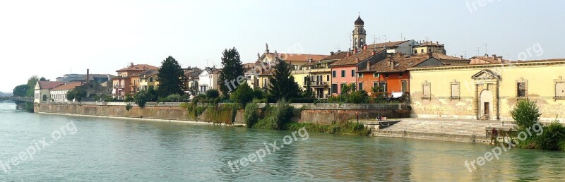 Verona Adige Architecture River Water