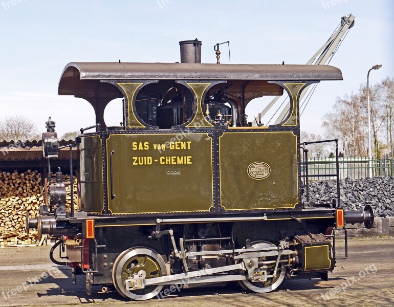 Steam Locomotive Kabinenlok Firebox Historically Nostalgia