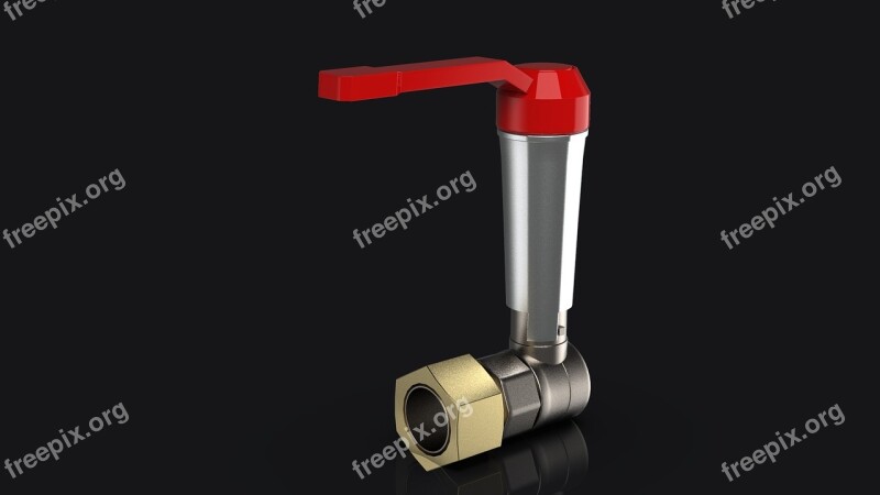 Single Body Ball Valve Mechanical Hvac Free Photos