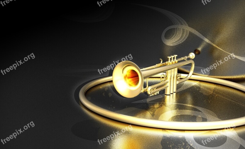 Trumpet Music Proboscis Instrument Free Photos