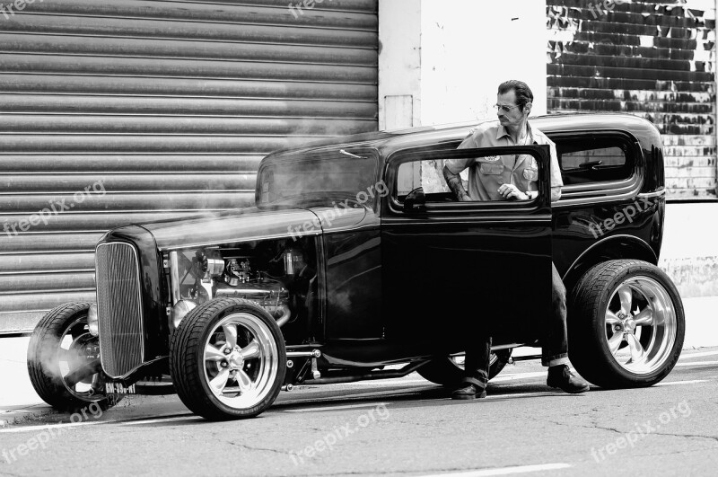 Old Car American Car Vintage Sport Automobile