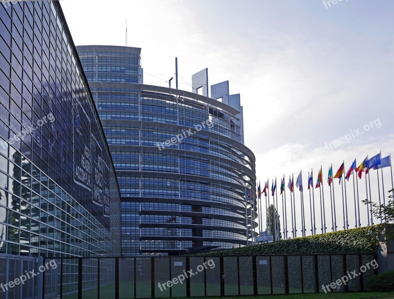 European Parliament Strasbourg Architecture Eu European Union