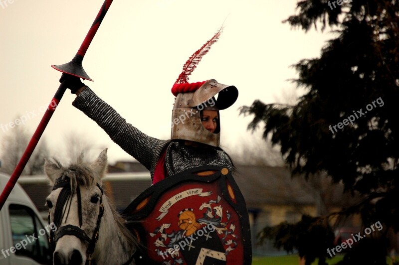 Knight Armour Medieval Warrior Hero