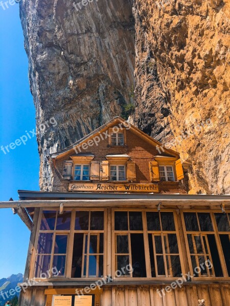 Cabin Mountain Appenzell Free Photos