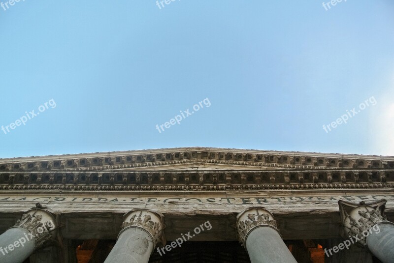 Pantheon Agrippa Rome Italy Monument