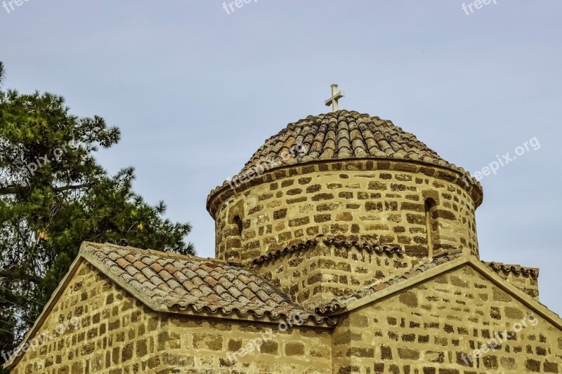 Cyprus Potamia Church Architecture Monument