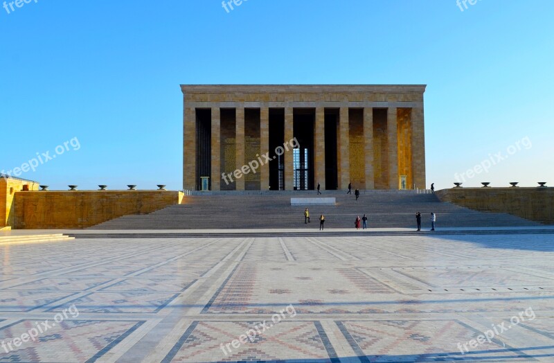 Turkey Mausoleum Atatürk Respect Ankara