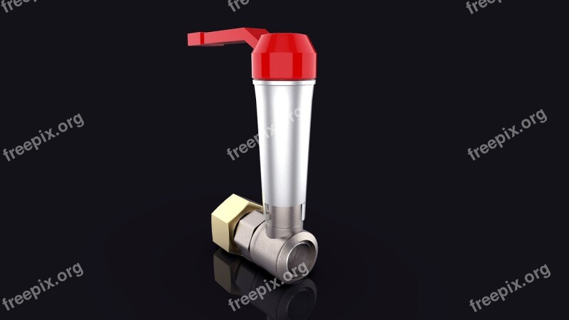 Single Body Ball Valve Mechanical Hvac Free Photos