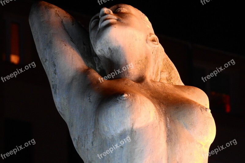 Erotic The Statue Bronze Sculpture Of A Woman Free Photos