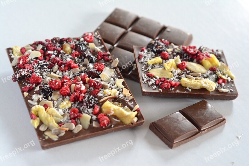 Chocolate Milk Chocolate Supplements For Chocolate Chocolate With Nuts And Raisins Handmade