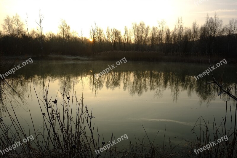 Nature Water Landscape Sun Sunset