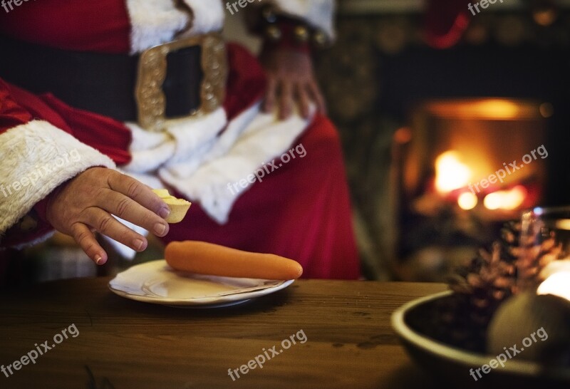 Carrot Chimney Christmas Christmas Day Claus