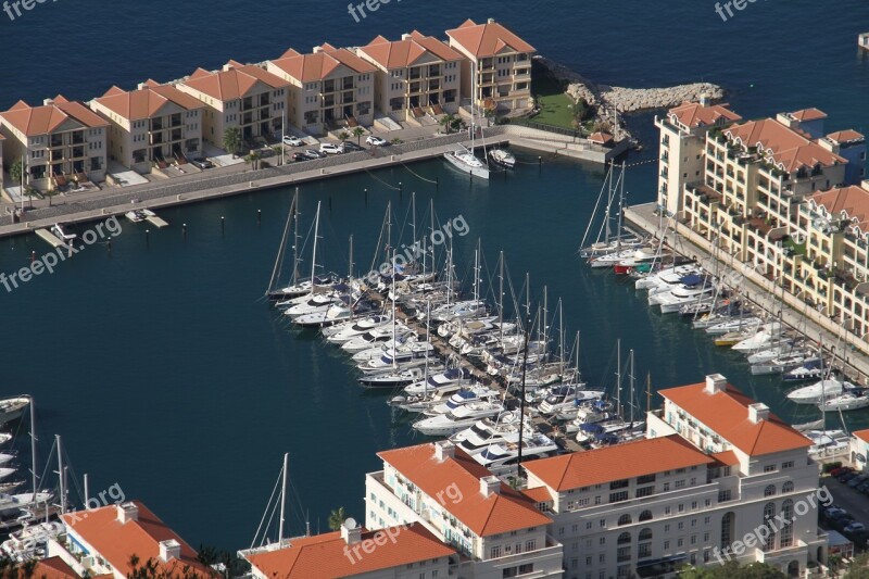 Marina Gibraltar Port British Harbor