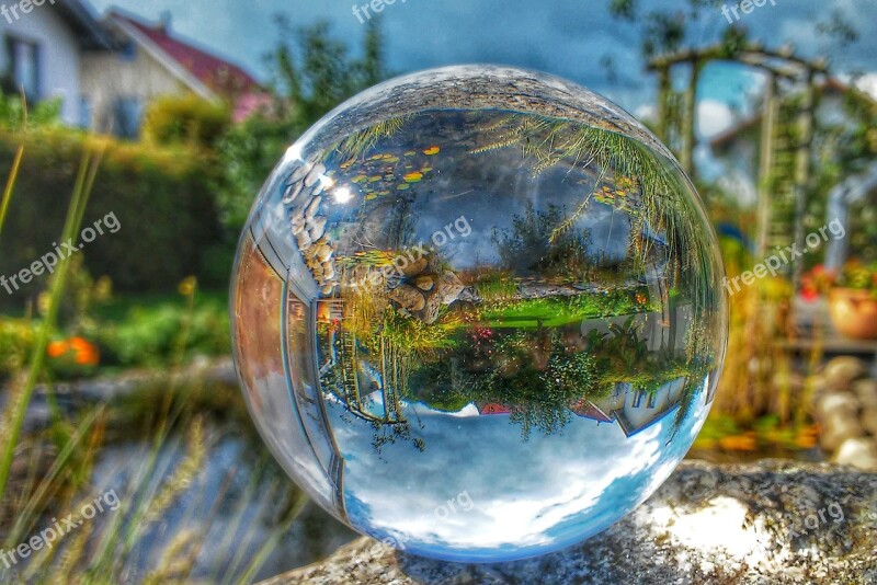 Glass Ball Alternative Garden Free Photos