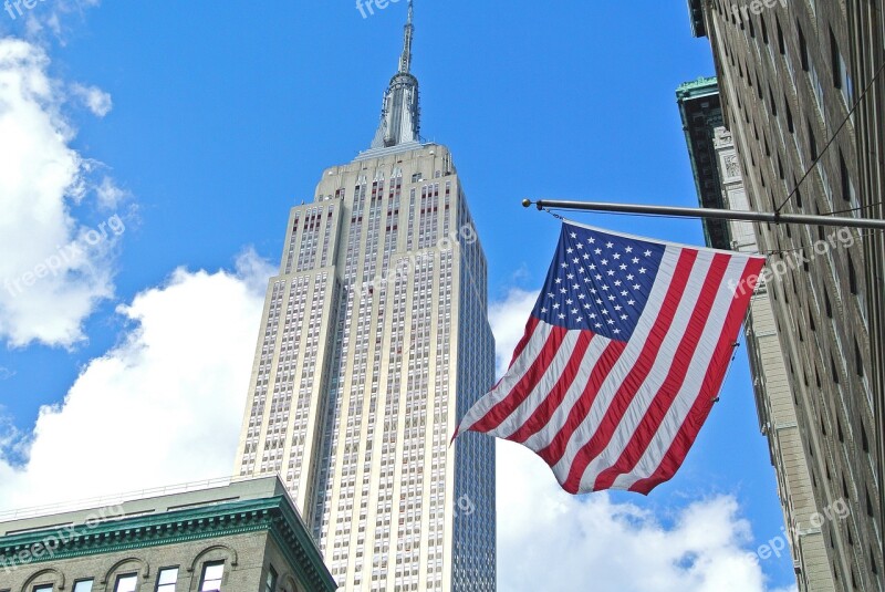 Building New York Skyscraper Architecture United States