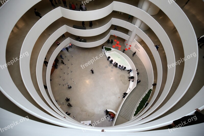 Frank Lloyd Wright Guggenheim Architecture Museum New York