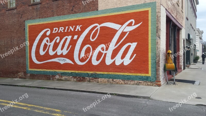 Country Coca-cola America Painting Advertising