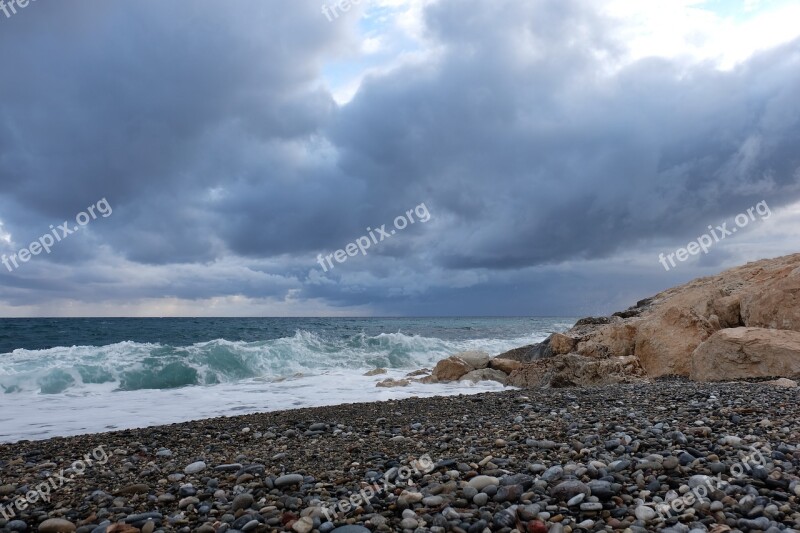 Sea Figure Coast Rock Water