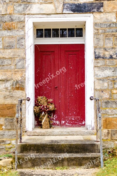 Door Old Historic Old Door Antique