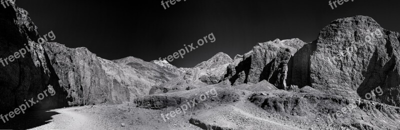 Natural Bridge Death Valley Death Valley Landscape