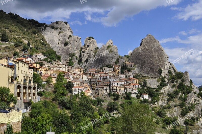 Basilicata The Dolomites Lucane Landscape Nature Sassi